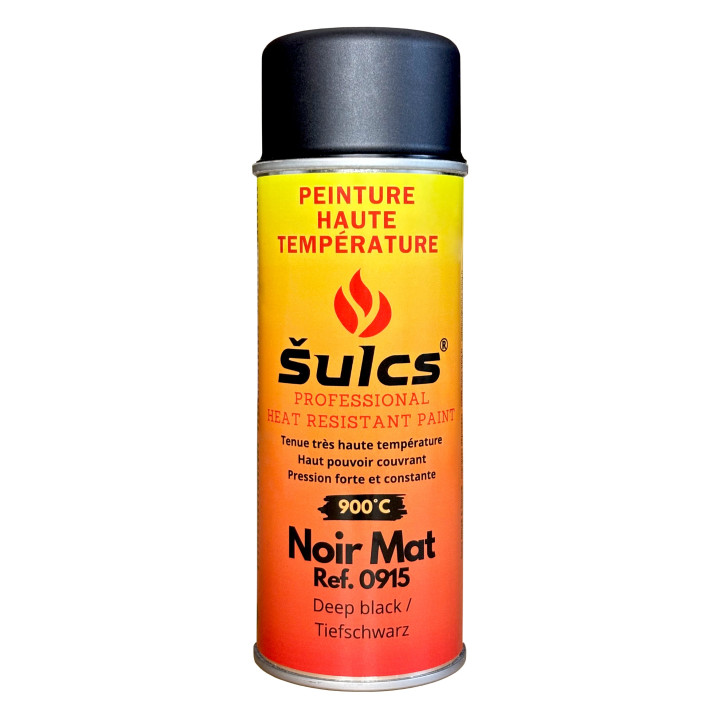 Peinture Noir Haute Température 400ML